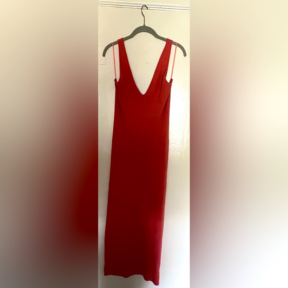 Worn once FP orange dress